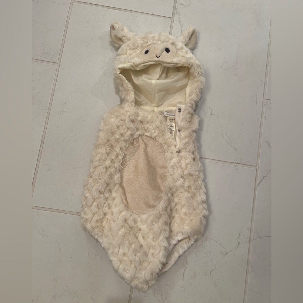 Pottery Barn Kids Cream Lamb Costume